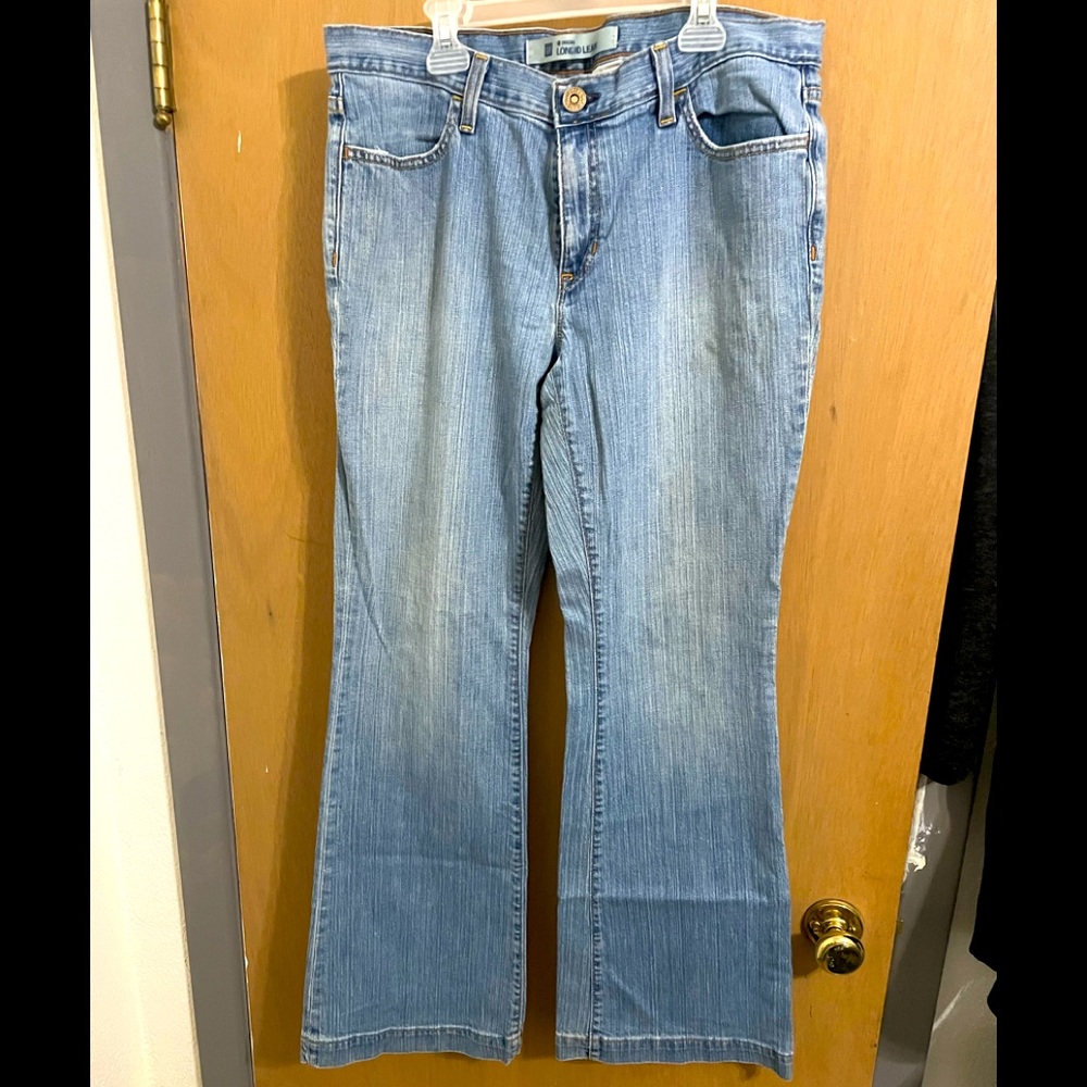 Gap long and lean bootcut jeans size 12